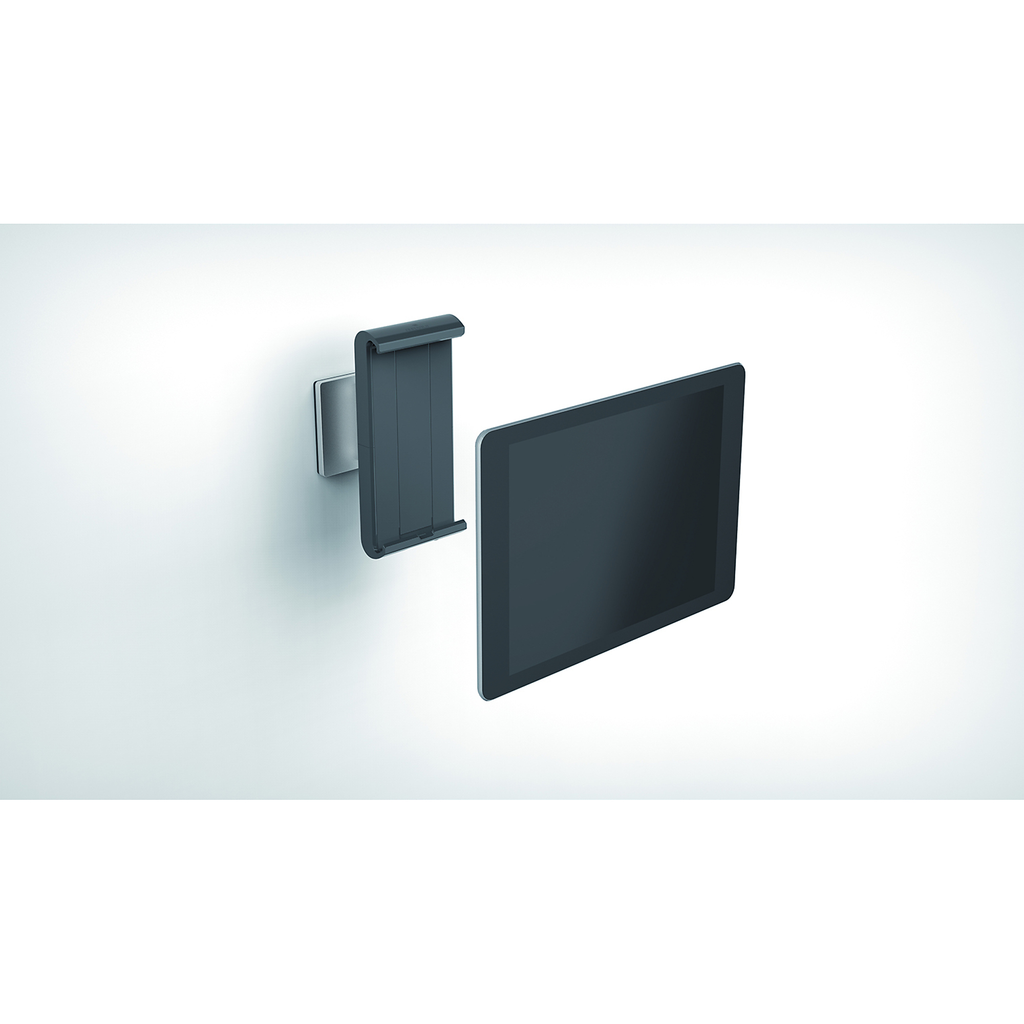 Durable, Tablet Holder Wall Mount (Fits 7-13in. Tablets), Color Finish Silver, Model# 893323